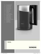 Siemens TW86105 Le manuel du propriétaire