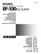 Sigma EF-530 DG SUPER EO-TTL II Manuel utilisateur