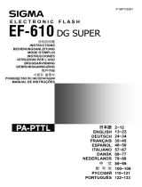 Sigma EF-610 DG SUPER - Manuel utilisateur