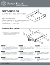 SilverStone SDP08 Le manuel du propriétaire