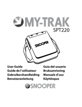 Snooper SPT220 Tracker Manuel utilisateur