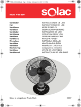 Solac VT8860 Le manuel du propriétaire