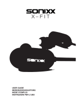 SONIXX X-FIT Manuel utilisateur
