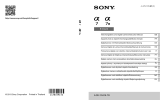 Sony α 7R Manuel utilisateur