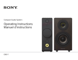 Sony CAS-1 Operating Instructions Manual