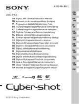 Sony Cyber Shot DSC-H55 Manuel utilisateur