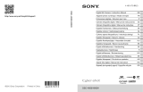 Sony Cyber Shot DSC-HX50V Manuel utilisateur