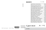 Sony Cyber Shot DSC-W610 Manuel utilisateur