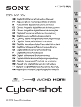 Sony Cyber-Shot DSC HX5V Mode d'emploi