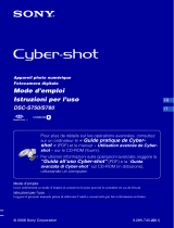 Sony Cyber-Shot DSC S780 Mode d'emploi