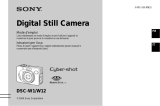 Sony Cyber-Shot DSC W12 Mode d'emploi