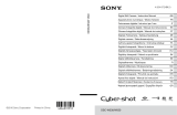 Sony Cyber-Shot DSC W550 Manuel utilisateur
