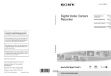 Sony DCR SX45E Le manuel du propriétaire