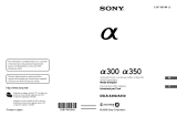 Sony α 350 Le manuel du propriétaire