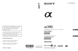 Sony DSLR A390 Mode d'emploi
