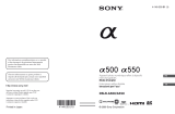 Sony DSLR A550 Mode d'emploi