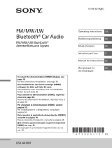 Sony DSX-A416BT Le manuel du propriétaire