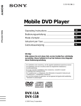 Sony DVX-11B Manuel utilisateur
