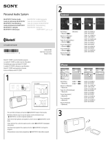 Sony XDR-DS21BT Le manuel du propriétaire
