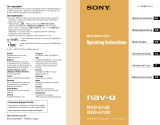 Sony NVD-U13E Le manuel du propriétaire