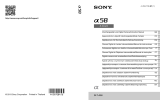 Sony Série SLT-A58 Manuel utilisateur