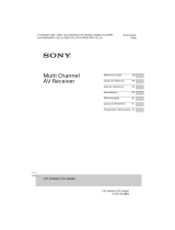 Sony STR-DN860 Mode d'emploi