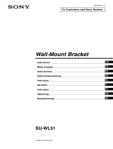 Sony SU-WL51 Le manuel du propriétaire