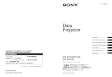 Sony VPL-DX126 Le manuel du propriétaire