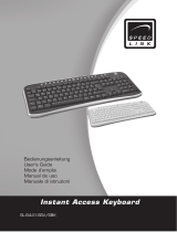 SPEEDLINK Instant Access Keyboard Mode d'emploi