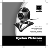 SPEEDLINK Cyclon Webcam Mode d'emploi
