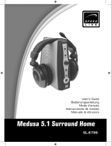 SPEEDLINK Medusa 5.1 Home Le manuel du propriétaire