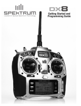 Spektrum DX8 DSMX Transmitter Only MD2 Le manuel du propriétaire