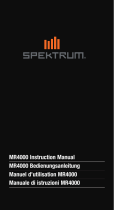 Spektrum MR4000 DSMR 4 Ch Marine Receiver Manuel utilisateur