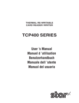 Star Micronics TCP400 Series Manuel utilisateur
