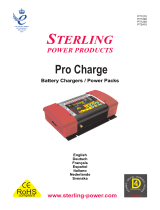 Sterling Power Products Battery Charger PT1230 Manuel utilisateur