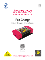Sterling Power Products Pro Charge PT2415 Manuel utilisateur