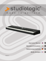 Studiologic SL88 Studio Manuel utilisateur