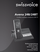 SwissVoice Avena 248 TE Manuel utilisateur