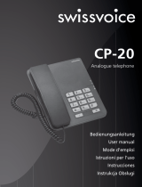 SwissVoice CP-20 Manuel utilisateur