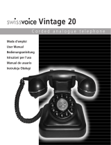 SwissVoice Vintage 20 Manuel utilisateur