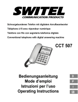 SWITEL CCT507 Le manuel du propriétaire