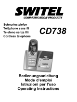 SWITEL CD738 Le manuel du propriétaire