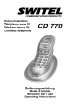 SWITEL CD770 Le manuel du propriétaire