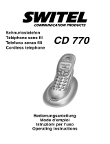 SWITEL CD770 Le manuel du propriétaire