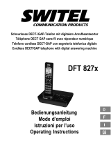 SWITEL DFT 827 series Le manuel du propriétaire