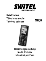SWITEL M800 Le manuel du propriétaire