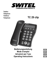 SWITEL TC 29 Clip Le manuel du propriétaire