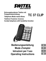 SWITEL TC 37 Clip Le manuel du propriétaire