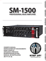 SWR Stereo Amplifier SM-1500 Manuel utilisateur