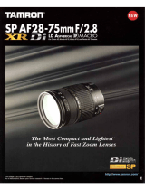 Tamron SP AF 28-75mm Di f2.8 (Canon AF) Manuel utilisateur